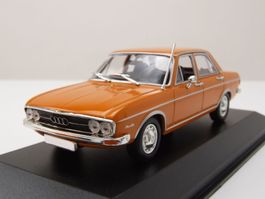 Audi 100 Limousine C1 1968-1976 orange   1:43 von MaXichamps