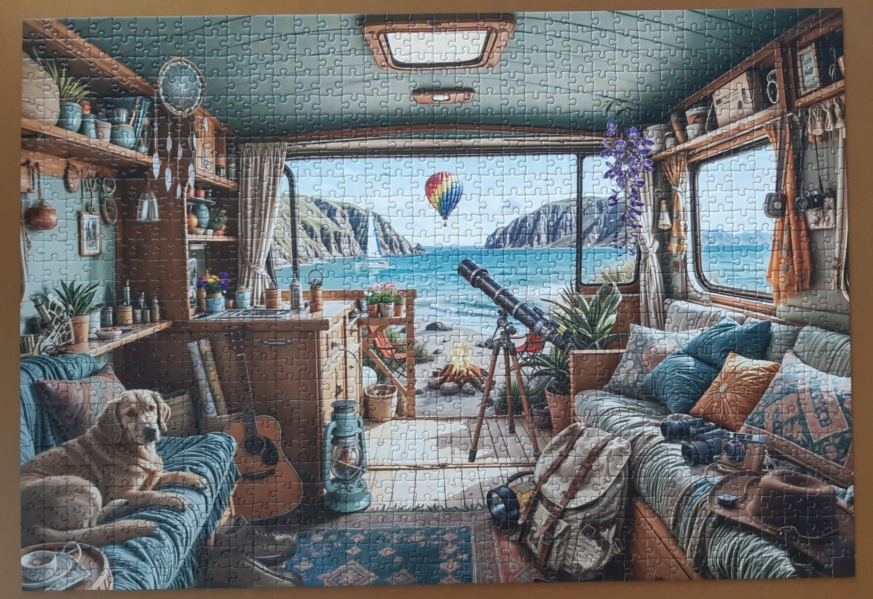 Puzzle: Bluebird Puzzle 1000 Teile, Camping Coast – Usato da St. Gallen venduto da hohl1964 1