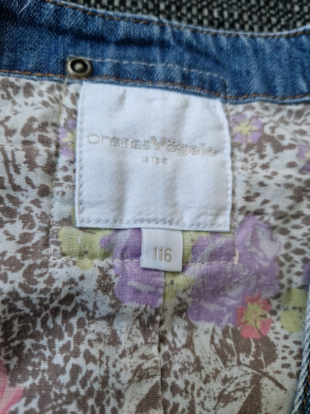 Altro abbigliamento per bambina: Denim Weste Gr 116 – Usato da Zollikerberg venduto da nmonika 1