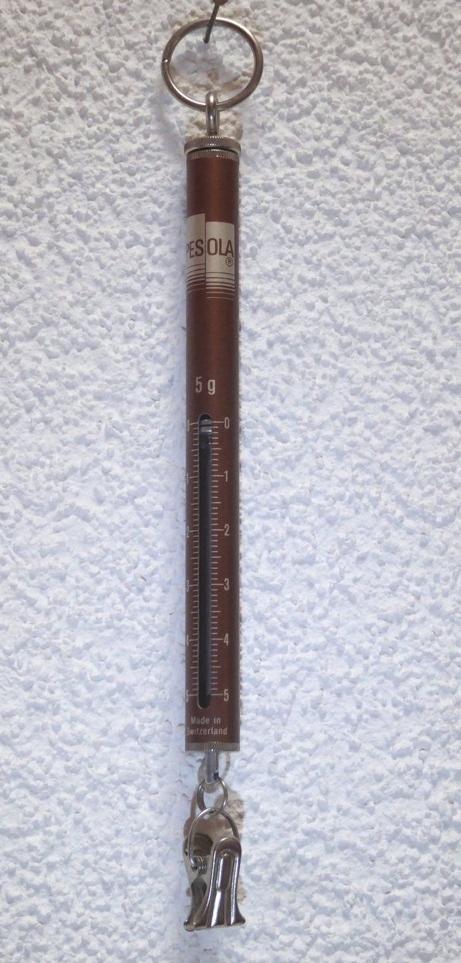Accessori da laboratorio: Federwaage 5 gr. Pesola – Nuovo (secondo la descrizione) da Lenk im Simmental venduto da Ruedauph 2