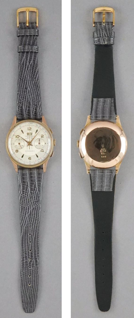 Orologi: BRITIX Chronograph 18k Gold – Usato da Meilen venduto da Anonymous3 6
