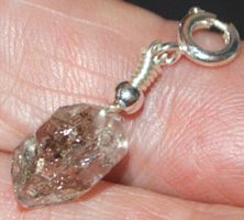 Anhänger L-9138 – Herkimer Diamant Bergkristall