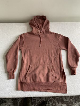 Sweat à capuche UNDIZ rose saumon - Taille XS - Parfait!