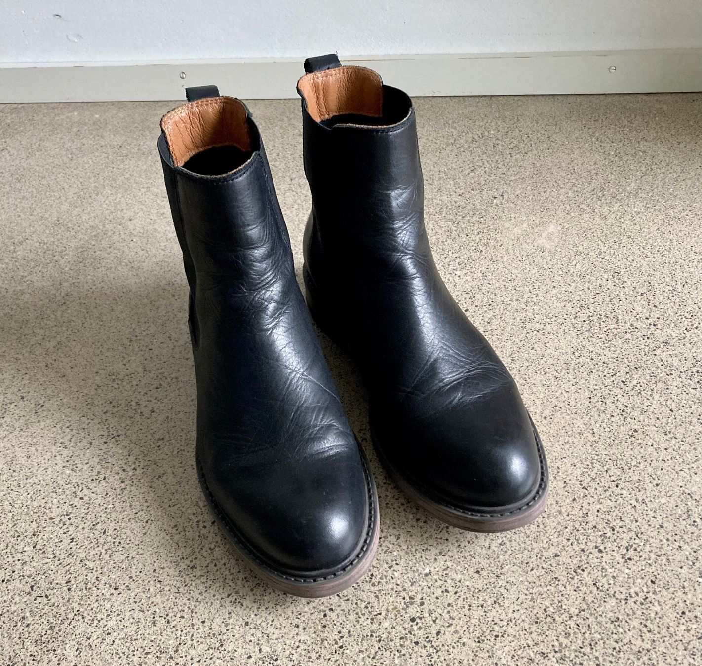 Scarpe da donna: Schwarze Chelsea Boots – Usato da Biberstein venduto da funke02 1