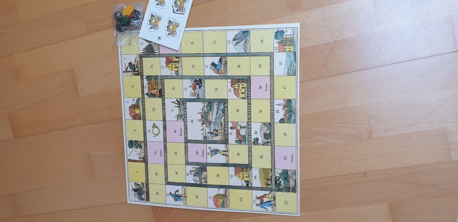 Spiele: Post und Reisespiel – Gebraucht aus Jaberg von urig17. 2