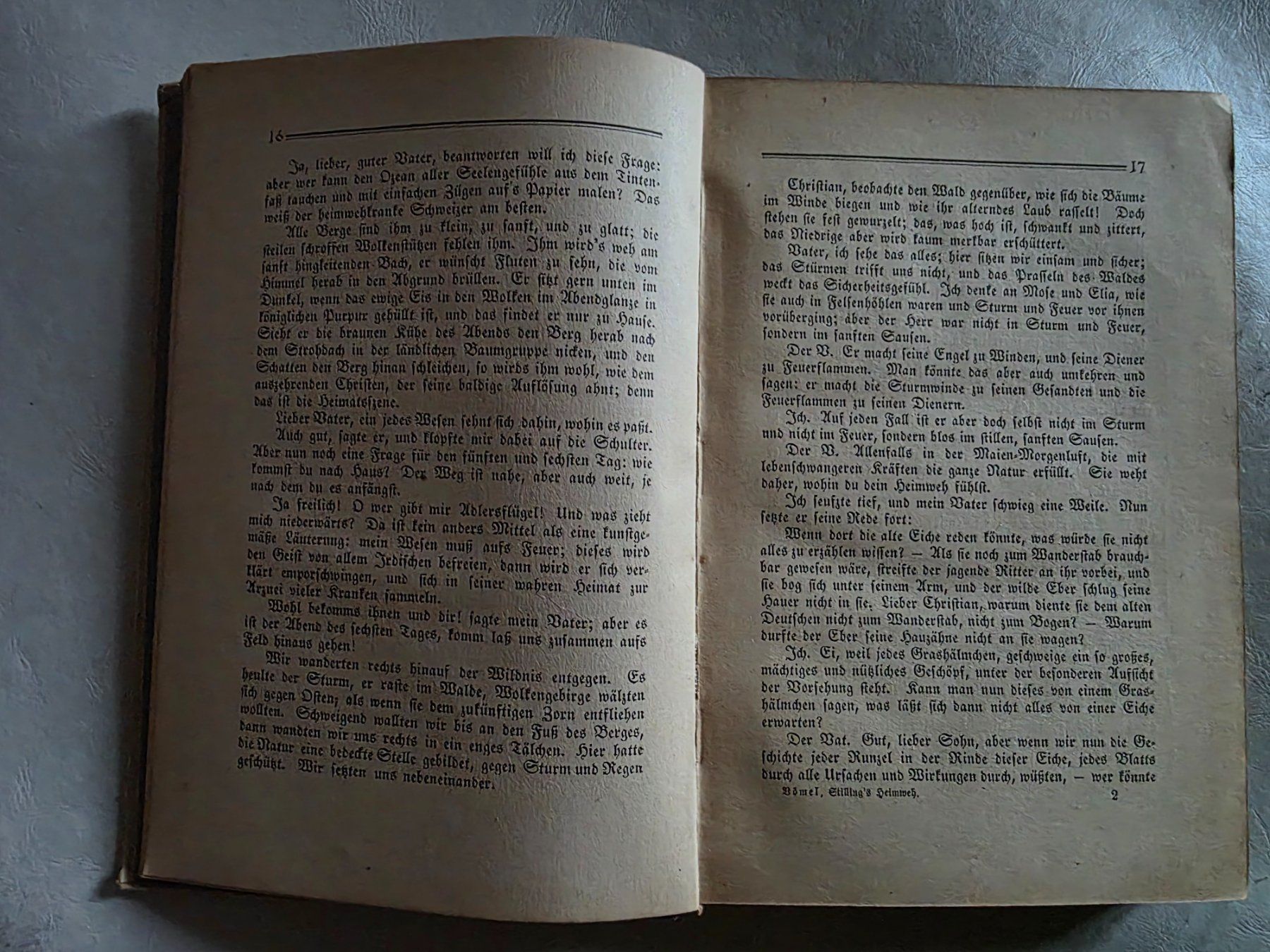 Libri: Heimweh von Stilling 1922 - Alexander Dömel – Usato da Walterswil BE venduto da Lonitti 2
