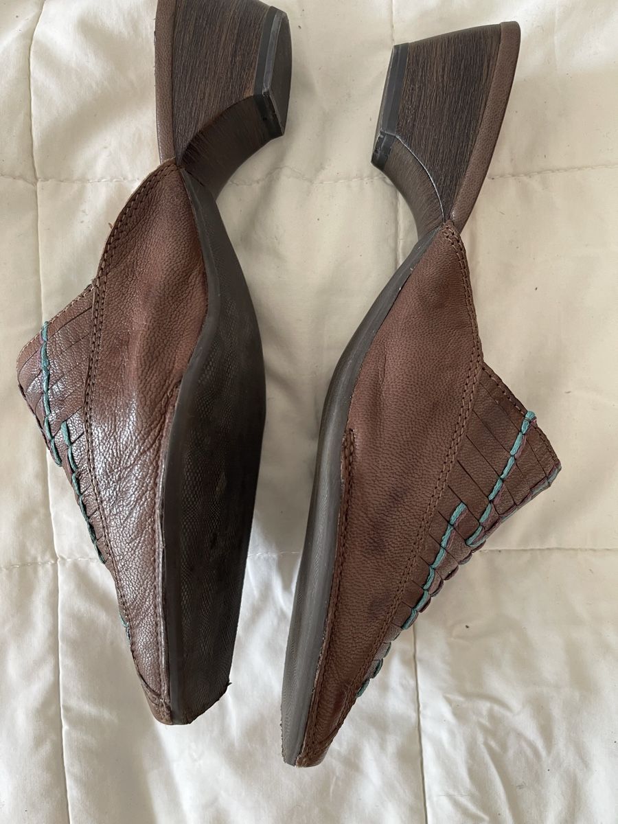 Damenschuhe: Tamaris Leder Clogs Gr. 37, braun, Schuhe Absatz – Neu (gemäss Beschreibung) aus Birr von Elines 1