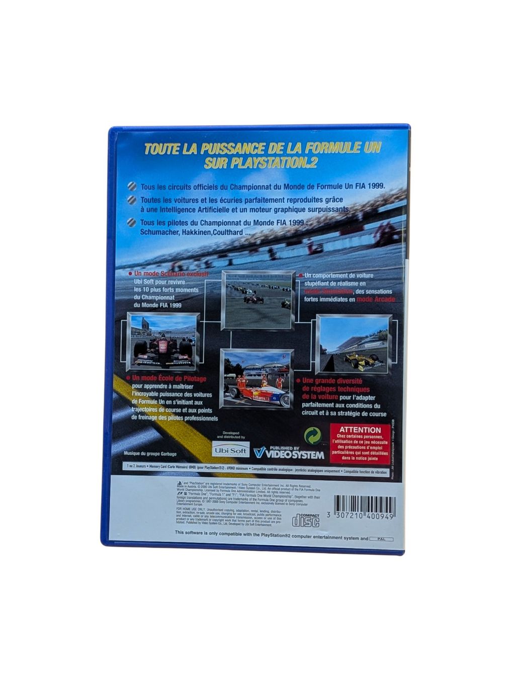Sony Giochi: F1 Racing PlayStation 2 (PS2) – Usato da Domat/Ems venduto da IsseldorsShop 1