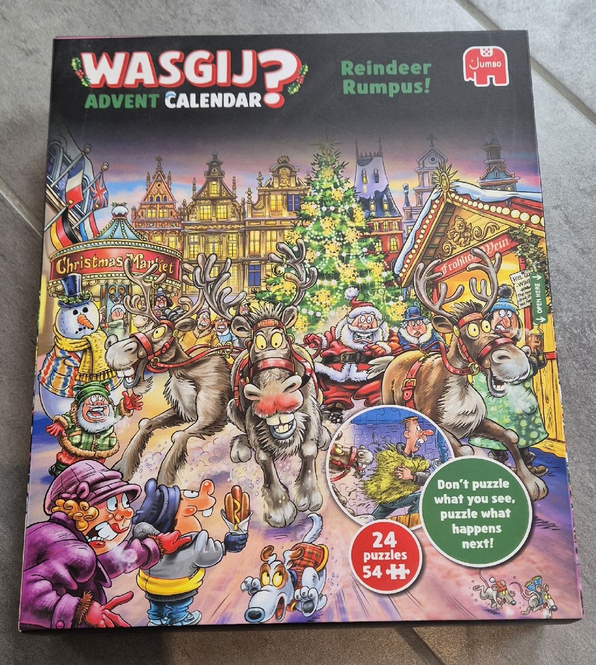 Wasgij Puzzles: wasgij adventskalender  – Gebraucht aus Eriswil von Dinuj