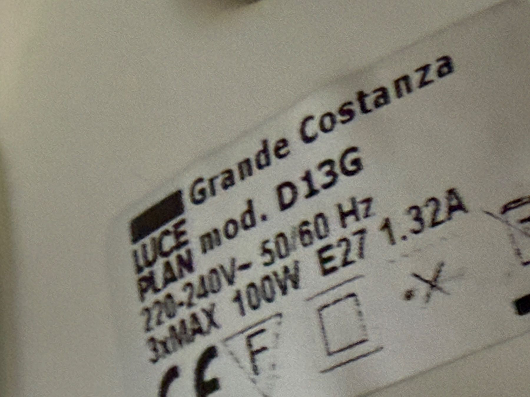 Lampade: Stehlampe Grande Constanza – Usato da Wittenwil venduto da tabaskus 3