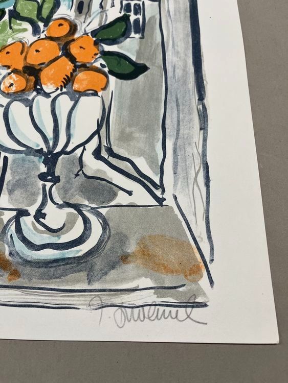 Grafica & Litografie: Joseph Duvanel LITHOGRAPHIE SIGNIERT NUMMERIERT – Usato da Gersau venduto da grafik-kunst 2