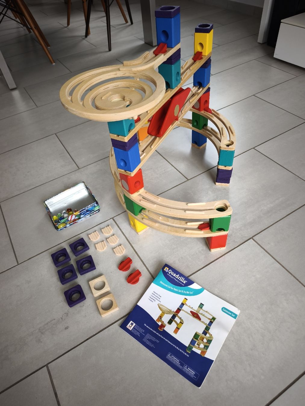 Quadrilla Spielzeuge: Quadrilla Holz-Kugelbahn – Gebraucht aus Kloten von phidi19 3