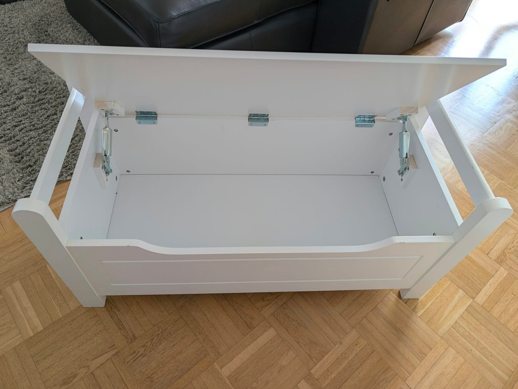 Bänke: Sitzbank / Storage Bench / white / weiss – Gebraucht aus Zürich von stecardo 3