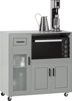 Küchenschrank/ Küchenwagen Grau mit Rollen bis 14.08