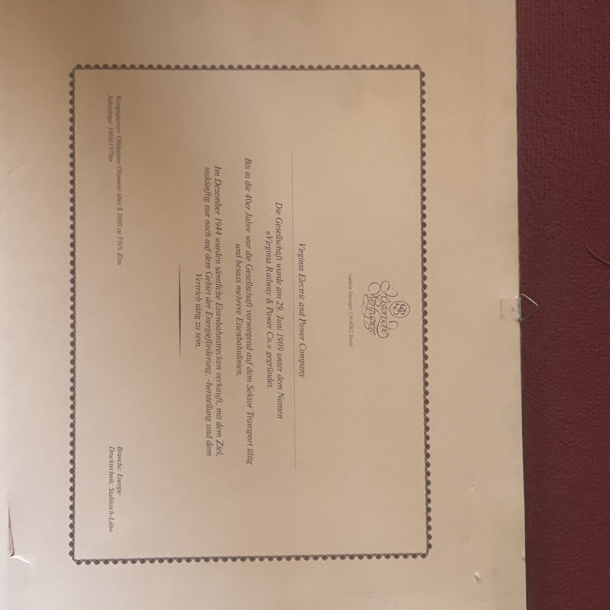 Foto & Immagini: Gerahmte Aktienurkunden - 5000 /100/Dollar – Usato da Laufen venduto da belleskulptur 6