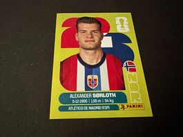 Panini Fussball WM 2026 Sticker Alexander Sörloth NOR 16