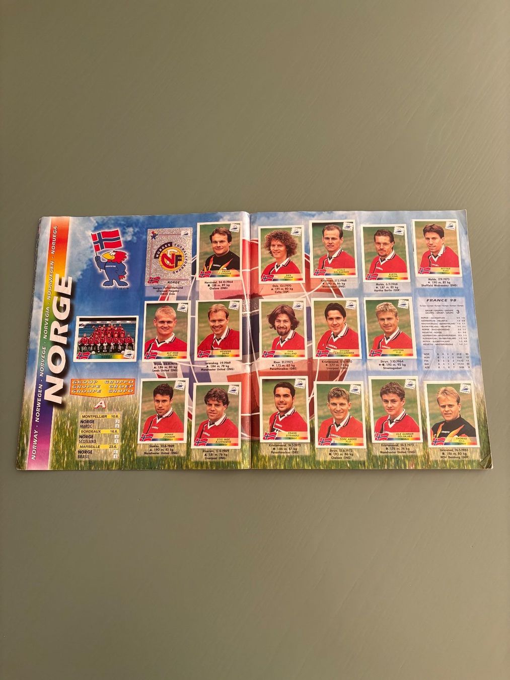 Panini Alben: Panini-Heft WM 1998 / Frankreich – Gebraucht aus Zürich von jimmy_12 6