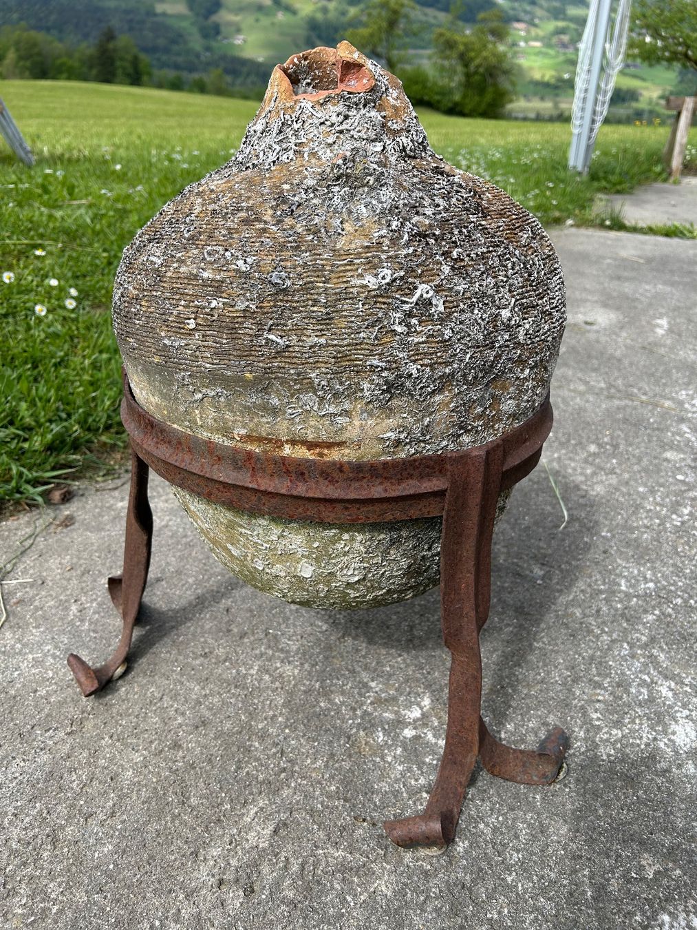 Tutte le decorazioni: Antike Ton- Amphore – Usato da Goldau venduto da Taburettli_Brocante 1