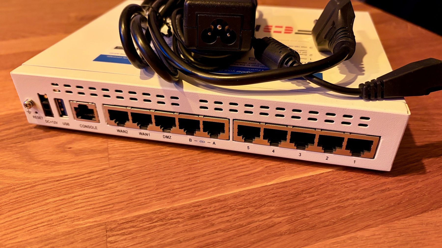 Fortinet Firewall: Fortinet FortiGate 60F – Gebraucht aus Dagmersellen von balongseil 1