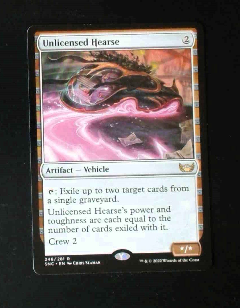 Magic The Gathering Carte collezionabili: Unlicensed Hearse - MTG – Usato da Zürich venduto da Semagets