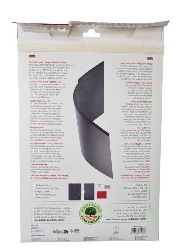 Lackretusche & Schutzfolien: DISPLEX Magnetischer Blickschutzfilter – Neu (gemäss Beschreibung) aus Wangen b. Olten von Restwert_Wangen 1