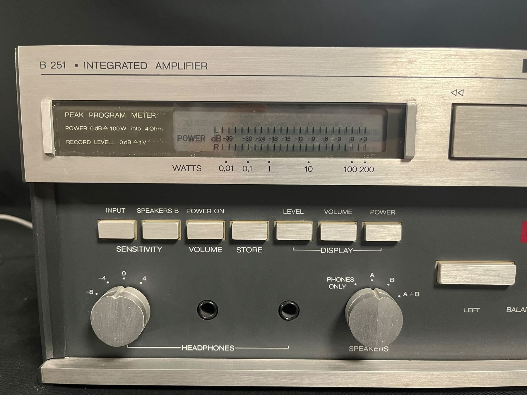 Revox Amplificatori: Revox B251 Vollverstärker – Usato da Wettingen venduto da Nadja_Cri 7