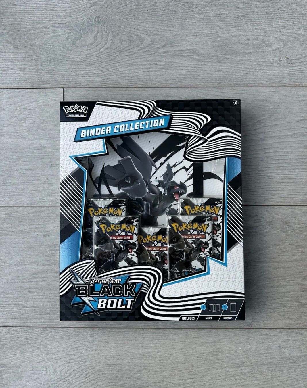 Pokémon Carte collezionabili: Pokemon Black Bolt SV10.5 Binder EN – Nuovo e nell'imballaggio originale da Villars-tiercelin venduto da Reaves