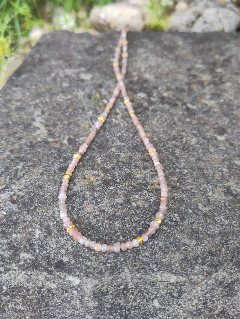 Bracelets: Wickelarmband Mondstein Silber – Neuf avec emballage d'origine à Lauperswil par Naturhandwerk 2