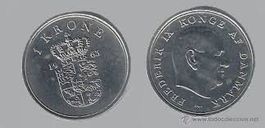 1 Krone Dänemark 1963