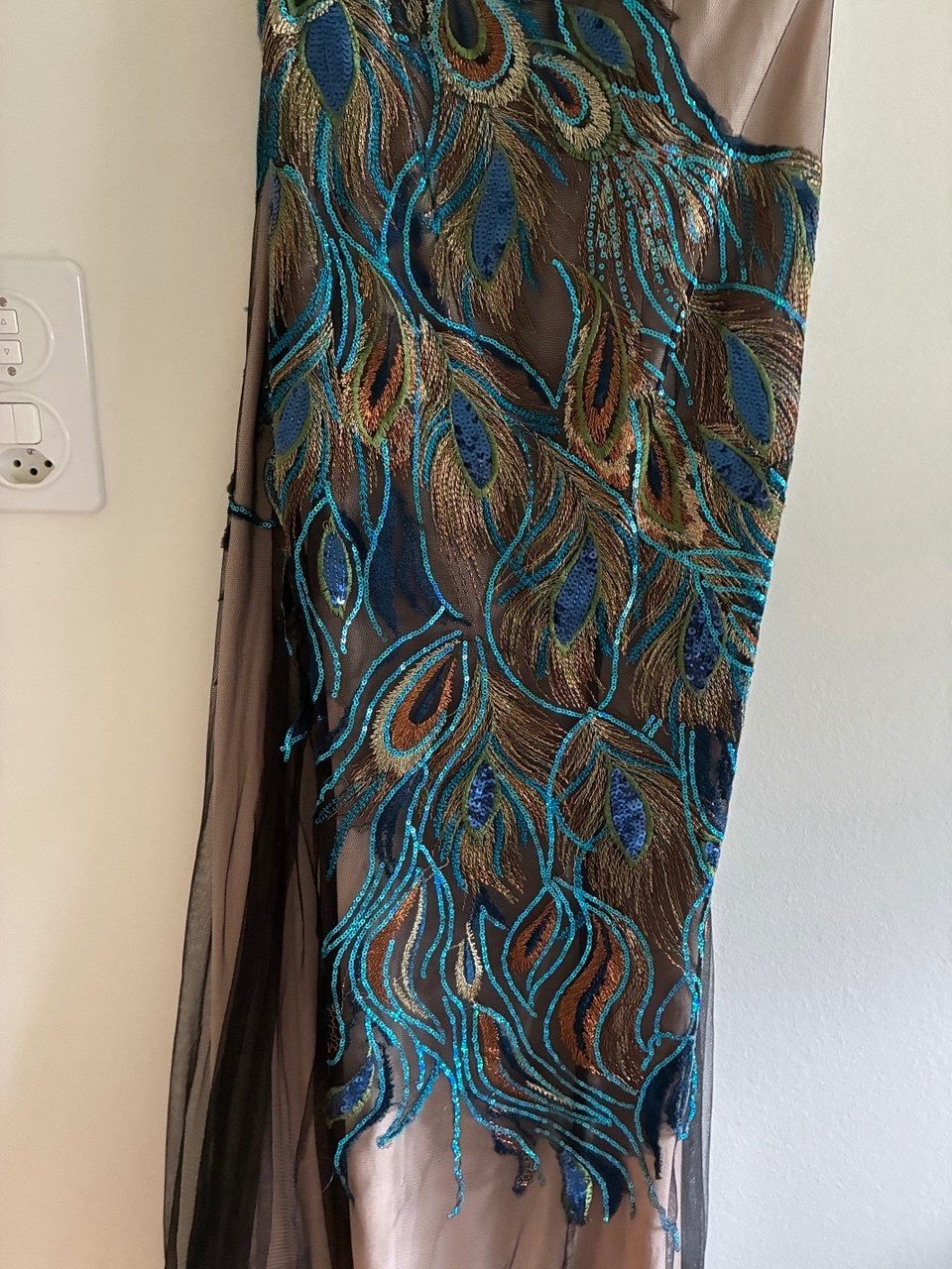 Vestiti: Jovani peacock Abendkleid – Usato da Zürich venduto da DrODrMo 3