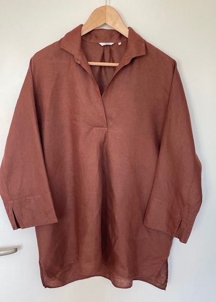 Blusen: Caliban Leinenbluse Gr. 42 (46 IT) – Gebraucht aus Meilen von Reni888