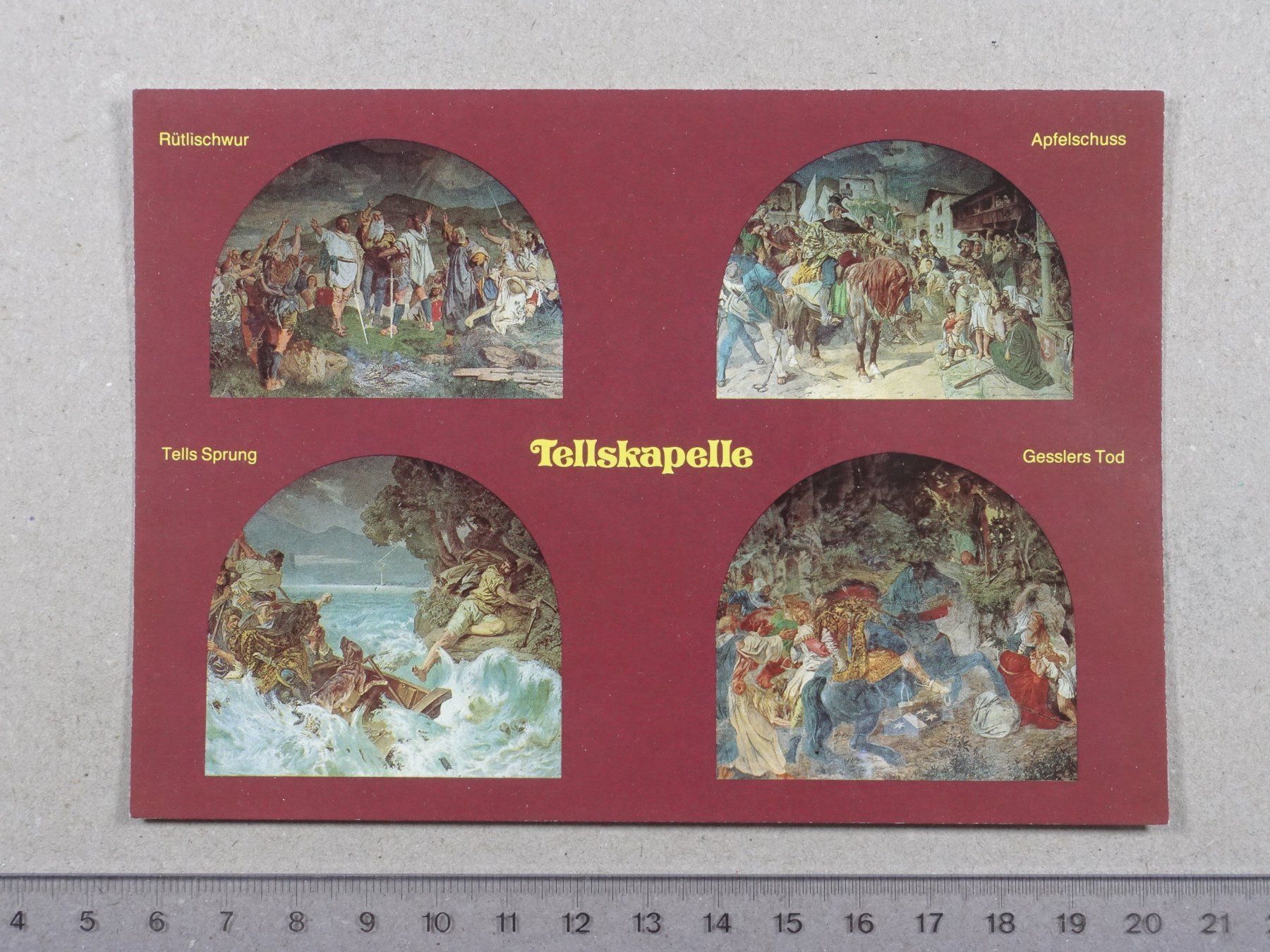 Ansichtskarten: Tellskapelle – Gebraucht aus Lenzburg von fh1