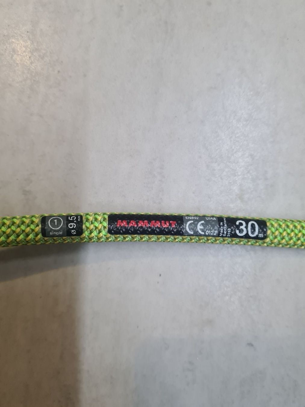 Attrezzatura da arrampicata: Kletterseil Mammut 11 mm – Usato da Thun venduto da Jkthun 1