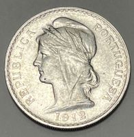 50 Centavos - Erste Republik - Portugal - 1912 (Silber .835)