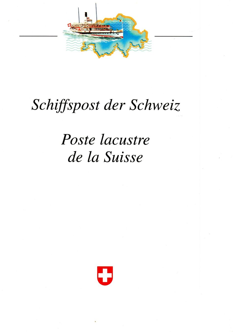 Tous les timbres: 2002 Schiffspost der Schweiz LP siehe Bilder – D'occasion à Stein am Rhein par Huehnerhund