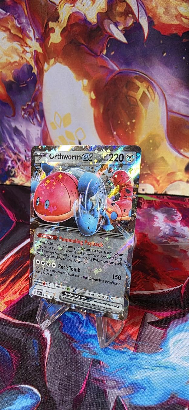 Pokémon Carte collezionabili: Orthworm ex 110/142 Stellar Crown SCR – Nuovo (secondo la descrizione) da Frutigen venduto da Sinnohan_Zorua 1