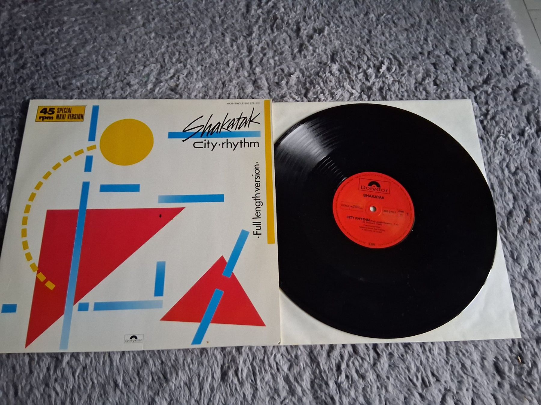 Dischi in vinile: SHAKATAK     CITY RHYTHM     12 MAXI   SINGLE – Usato da Wetzikon ZH venduto da Ramones01