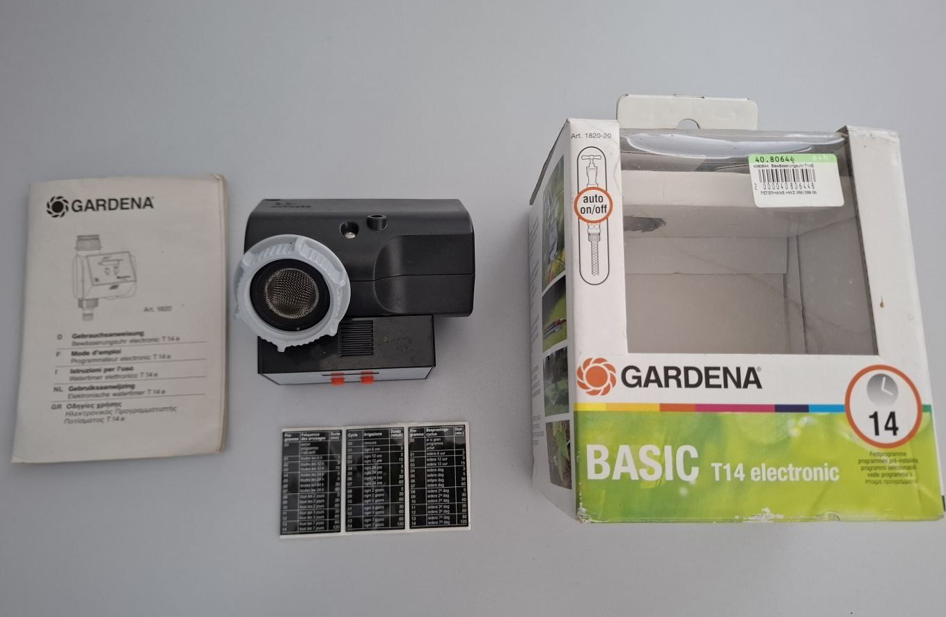 Gardena Alle Werkzeuge: Gardena Bewässerungsuhr T14 – Neu (gemäss Beschreibung) aus Glattfelden von Dealer71 1