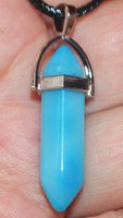 Halskette B-683 – Achat Hexagonal – 3,3 cm