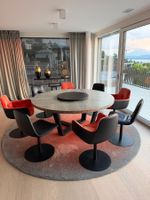 Esstisch XILOS von MAXALTO in SUCUPIRA mit Lazy Susan