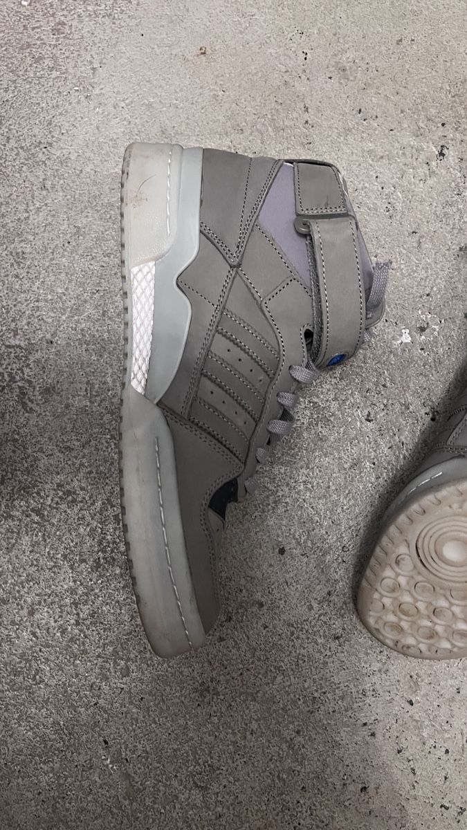 Adidas Herrenschuhe: Adidas Forum High Schuhe Grau Gr. 43 1/3 – Gebraucht aus Rotkreuz von perlengott 6
