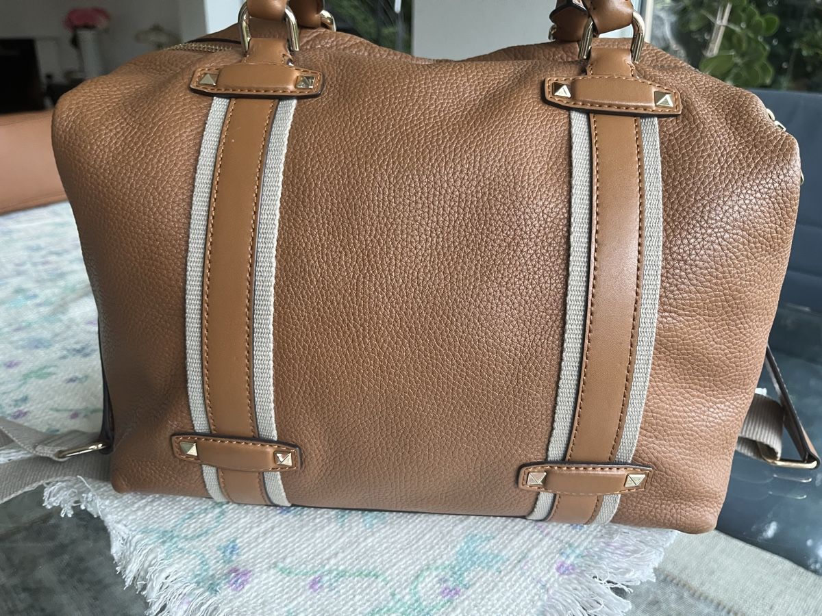Michael Kors Borse da donna: Michael Kors Leder braun mit Schultergurt – Usato da Kriens venduto da burnauc 3