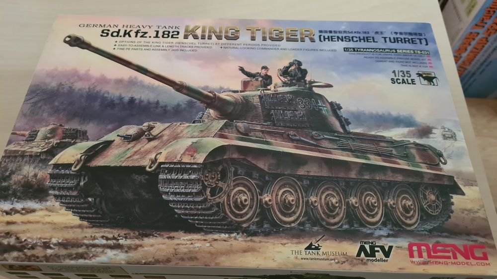 1:35 King Tiger Henschel - Meng TS-031 | Kaufen auf Ricardo