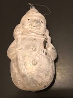 Hübsche Weihnachtskugel, Schneemann