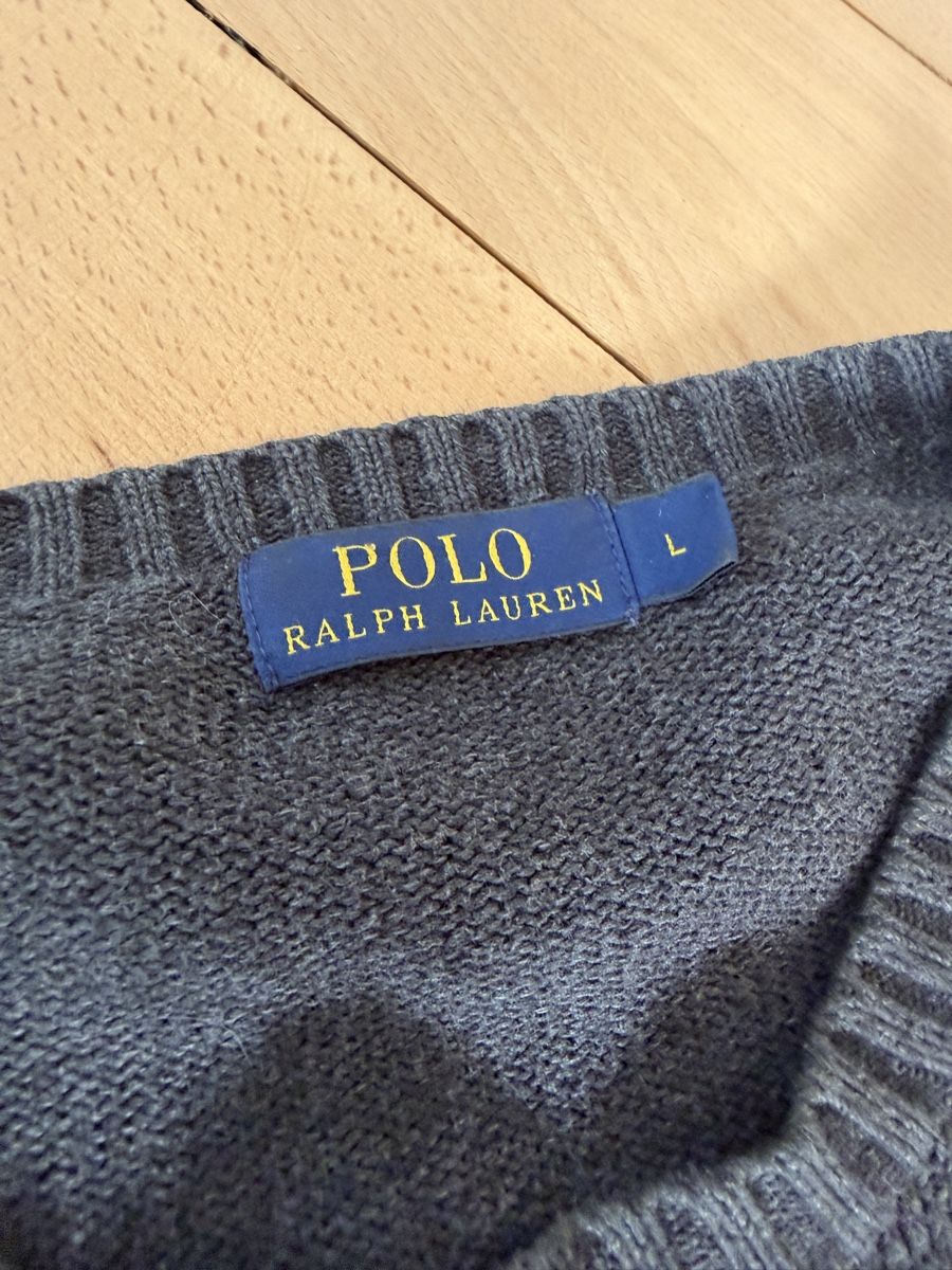 Ralph Lauren Pullover & Sweatshirts: Schicker Polo Ralph Lauren Pullover Gr. L dunkelgrau warm – Gebraucht aus St. Gallen von RicKeDe 3
