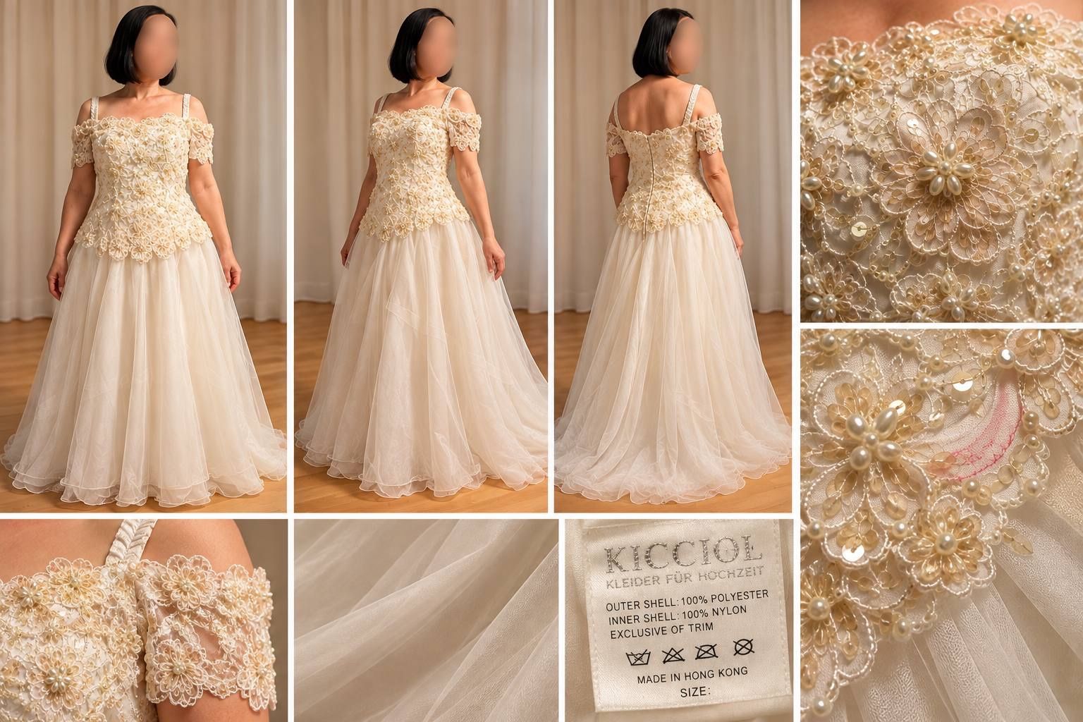Vestiti: Hochzeitskleid Gr.34/36 – Usato da Bösingen venduto da Trigusik