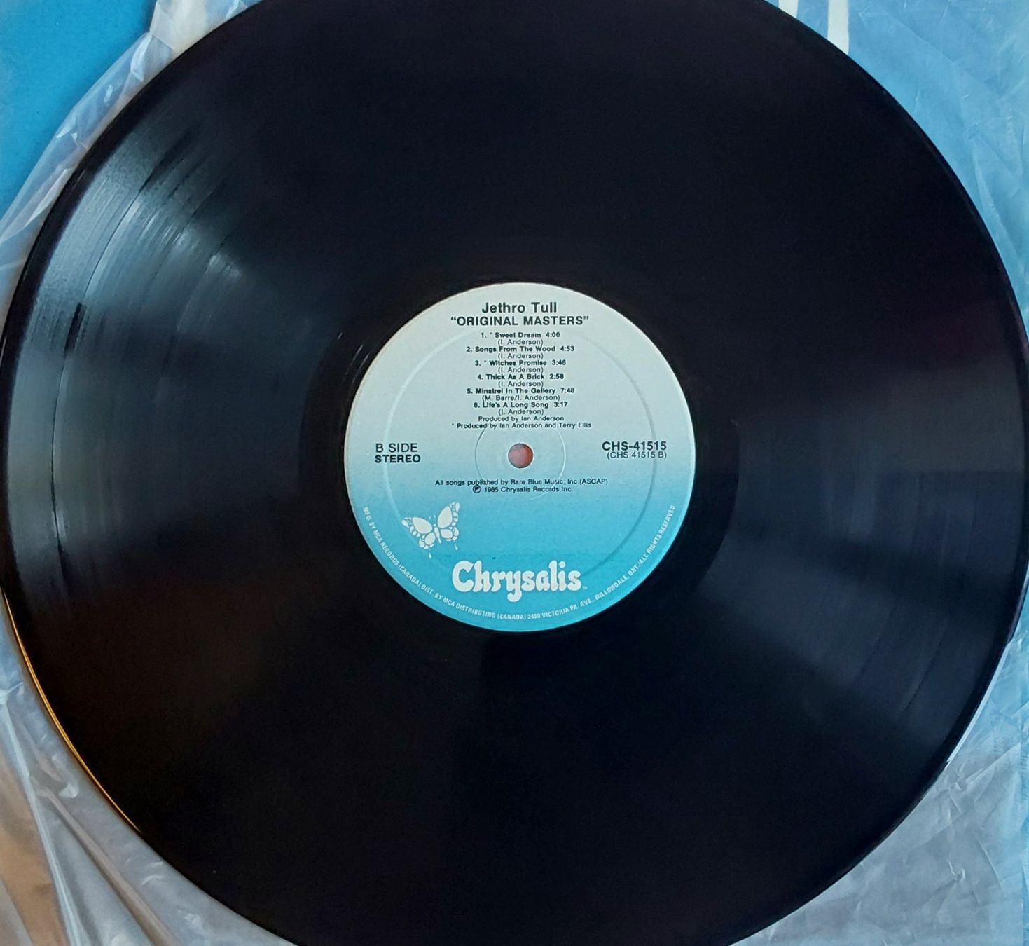 Schallplatten: Vinyl LP - Jethro Tull - Original Masters - Canada 1985 – Gebraucht aus Villeret von Fil11 3