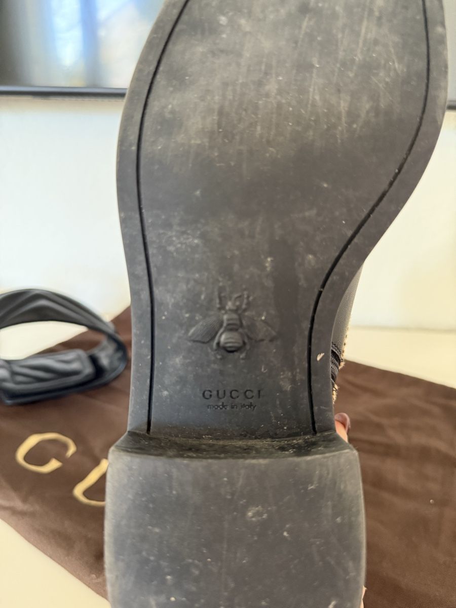 Gucci Scarpe da donna: Gucci Marmont Lederstiefel 38.5 – Usato da Küsnacht ZH venduto da Rivle 4