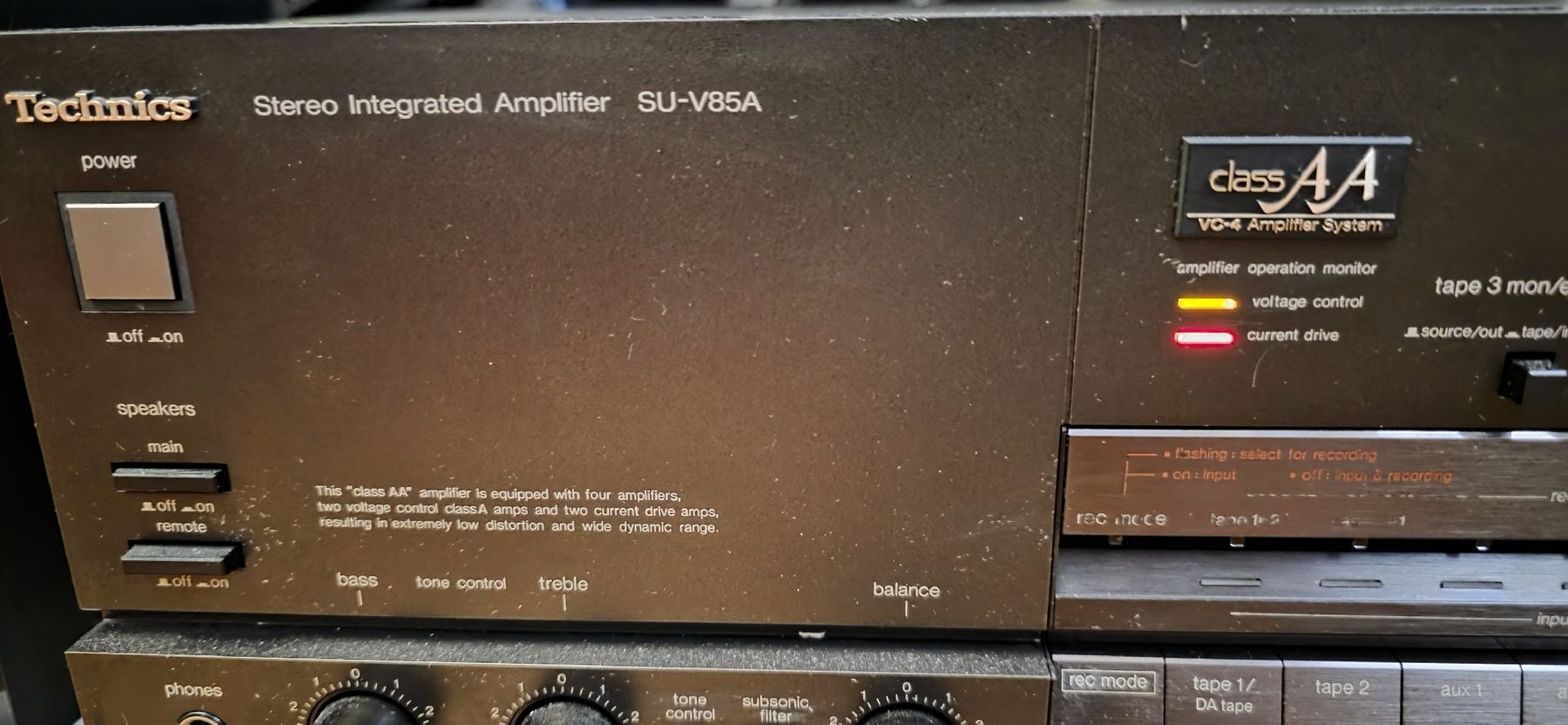Technics Amplificatori: Amplificateur Technics Su v 85 A – Usato da Pully venduto da Abba70 2
