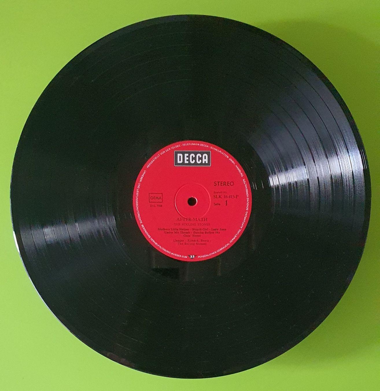 Dischi in vinile: The Rolling Stones - After-Math LP Vinyl 1966 / 413 – Usato da Grenchen venduto da sale.manager 3